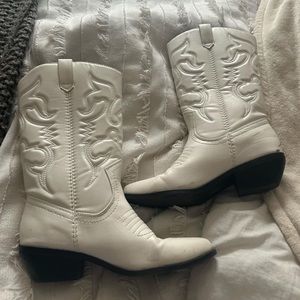 White Cowgirl Boots